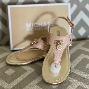 Brand New Toddler Girls Michael Kors Sandals